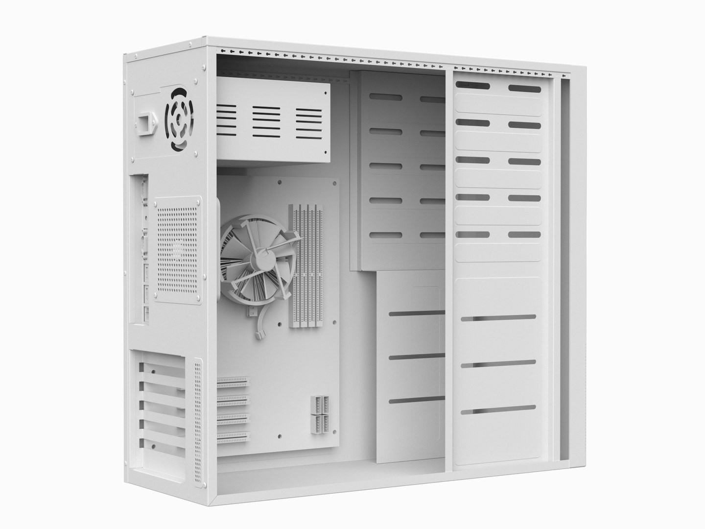 3D Model Computer Case 02 - TurboSquid 2059568