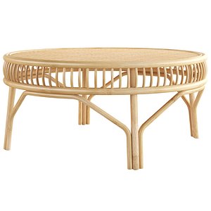 3D Zita rattan coffee table
