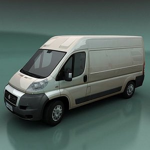 fiat ducato 3d model