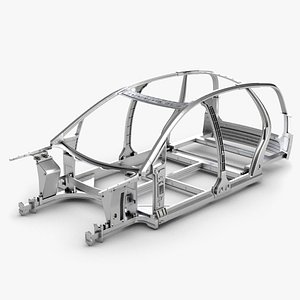 car frame 3d model