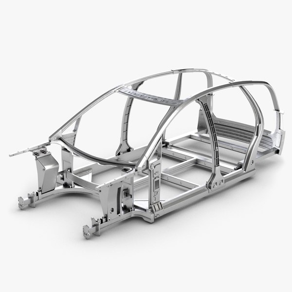 3d model car frame