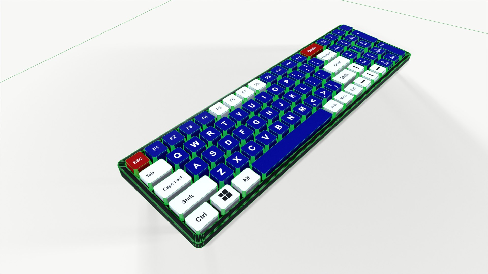 3D Keyboard - TurboSquid 2359317