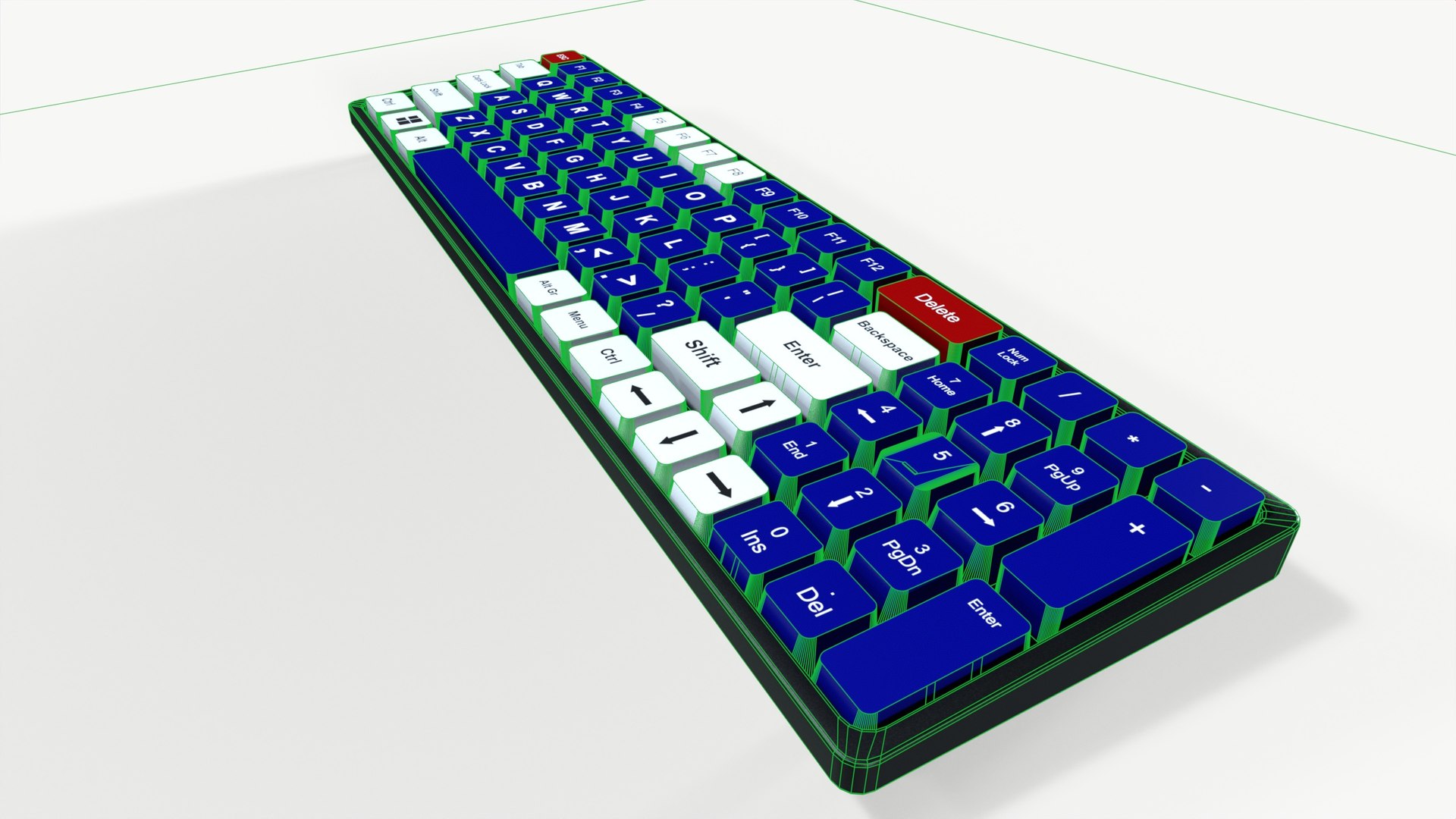 3D Keyboard - TurboSquid 2359317