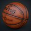 Sfera di pallacanestro usata ufficiale Spalding