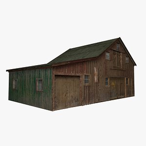 3D model old warehouse house - TurboSquid 1204098