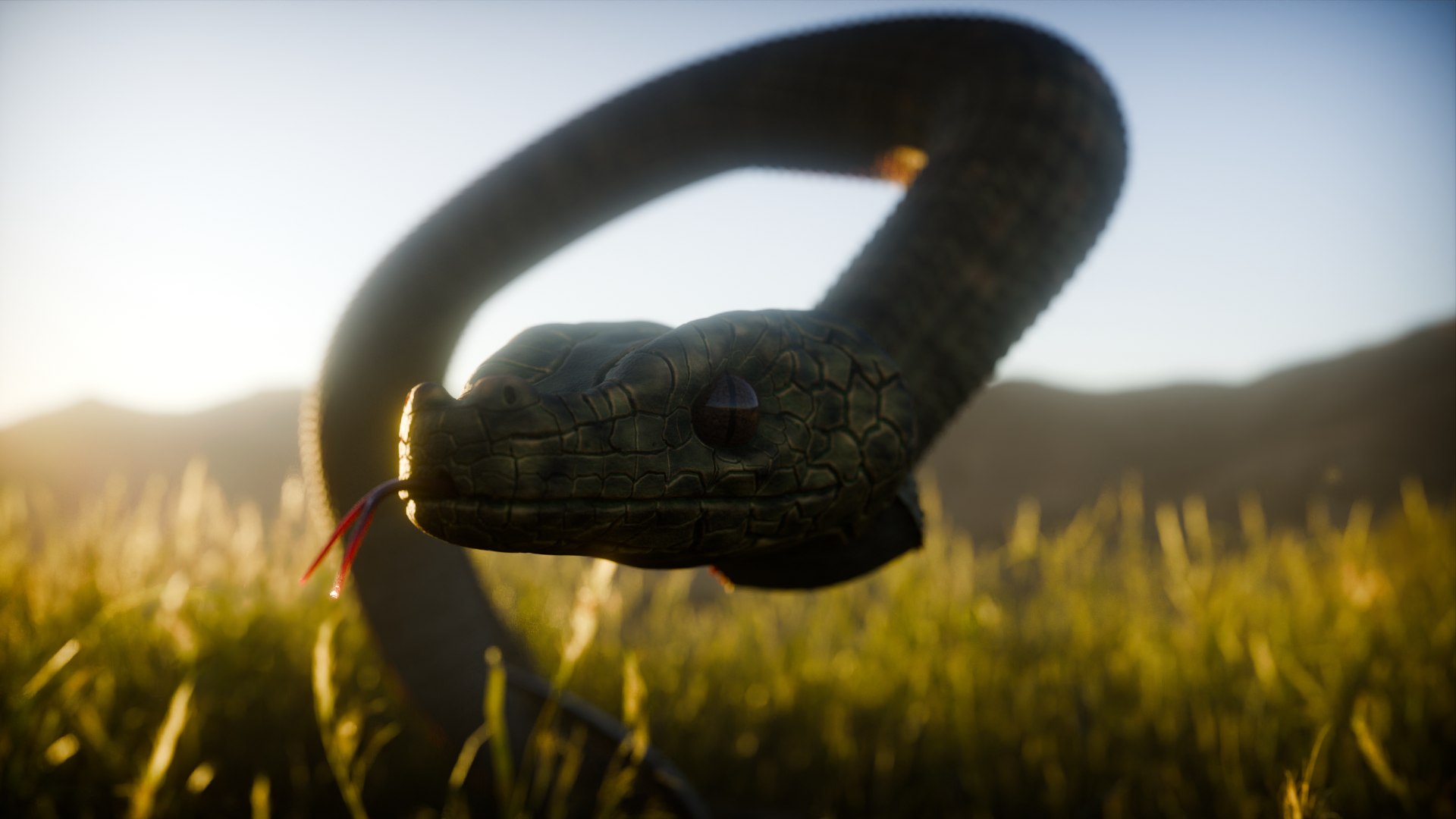 3D Hyper Realistic Snake - TurboSquid 2200573