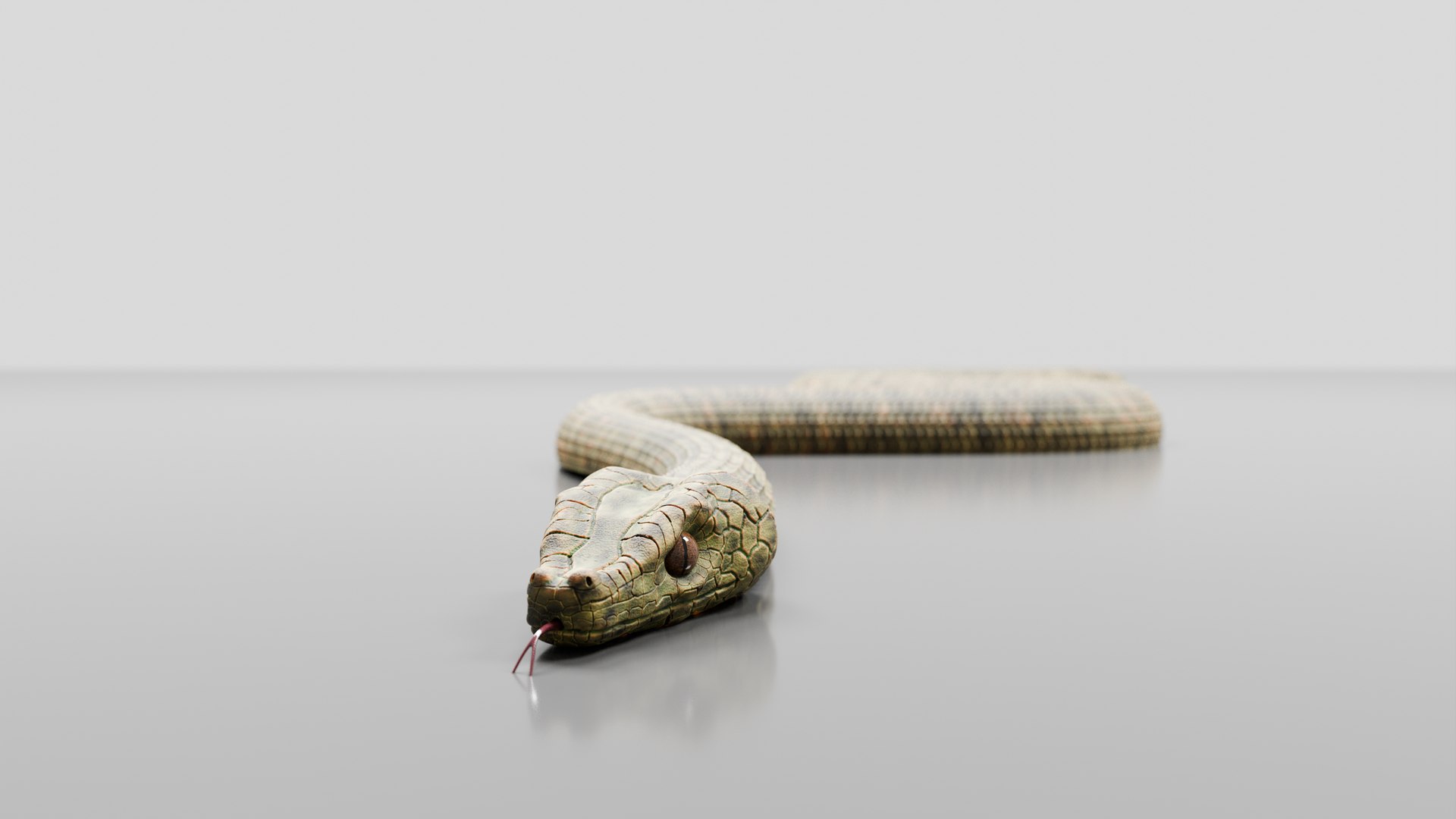 3D Hyper Realistic Snake - TurboSquid 2200573