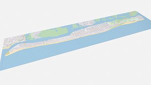 3D Long Beach California USA