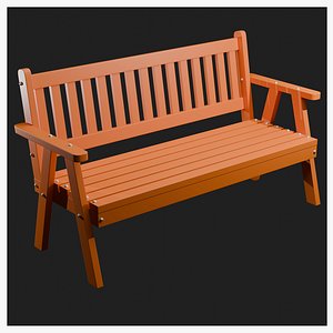 Bench B2 3D model