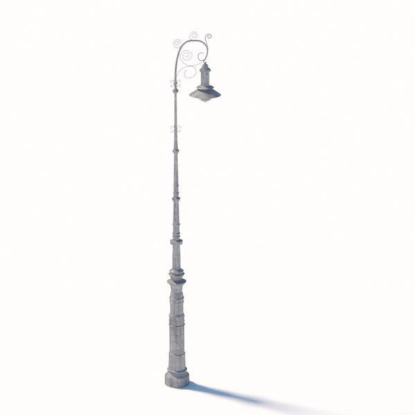 3D model old Street Lamp 3D model