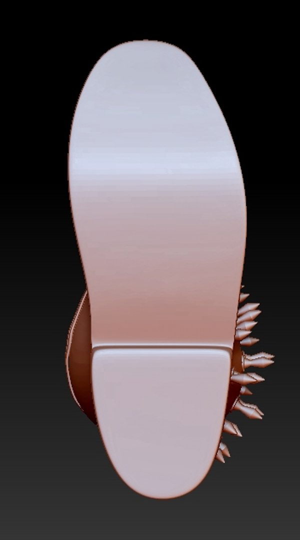 Rocking Boots 3d Obj