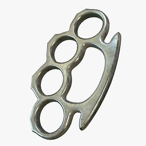 Brass Knuckles Low-poly Game Ready PBR