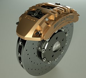 max amg carbon ceramic brake