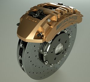 AMG Carbon Ceramic brake