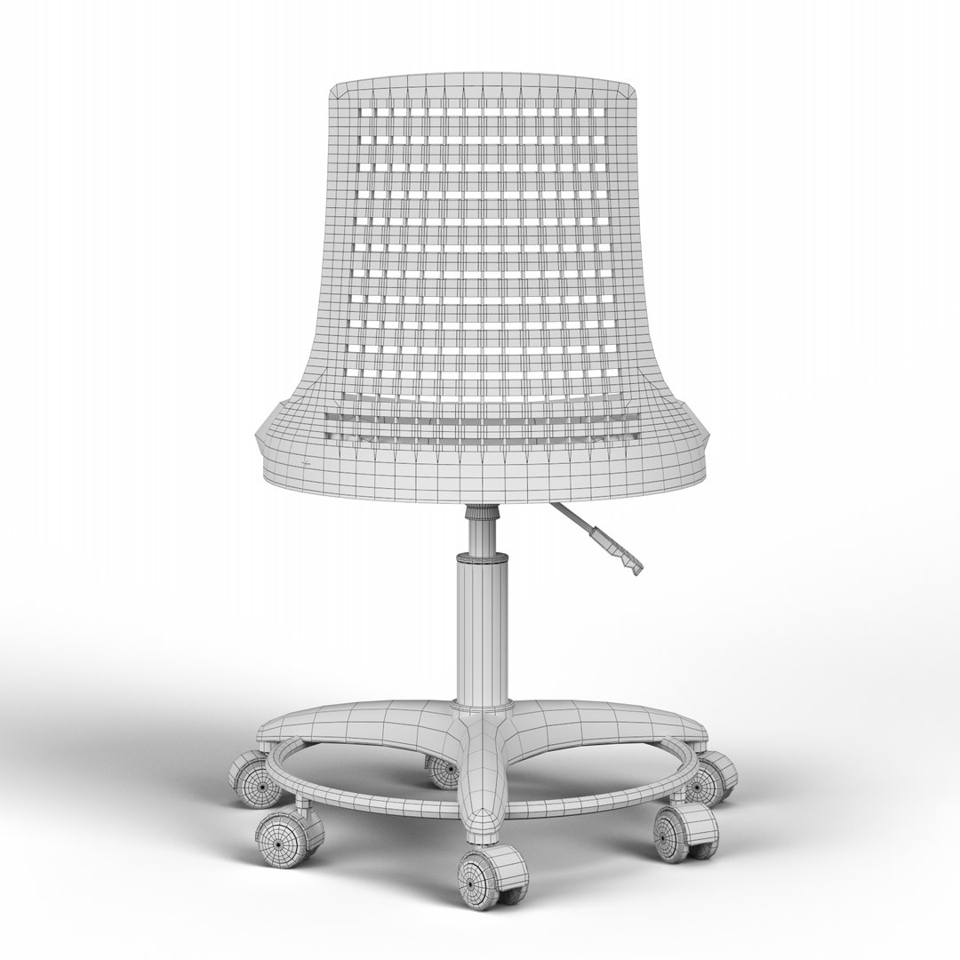 Tetchair kiddy computer chair 3D model - TurboSquid 1536021