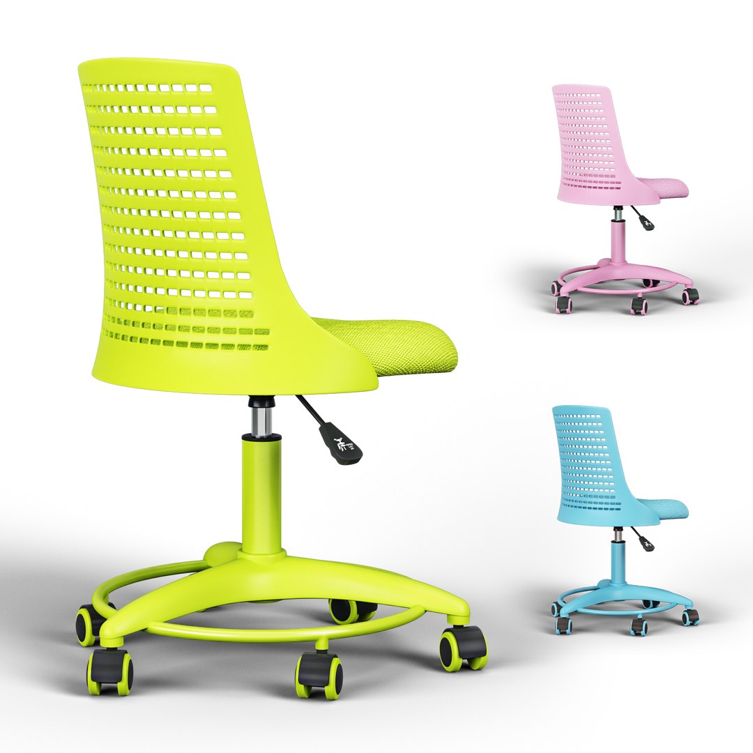 Tetchair kiddy computer chair 3D model - TurboSquid 1536021