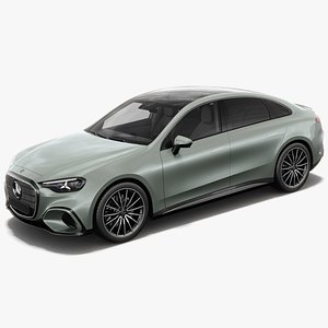 Mercedes-Benz C-class EV 2027  with interior 3D model