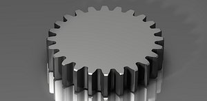 SPUR GEAR 48P 24T 20PA 0.5PD