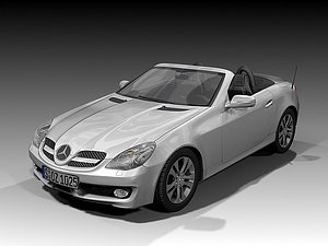 3d model 2008 mercedes benz