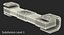 Ram Cylinder Hydraulic Sci-Fi 4 3D Model
