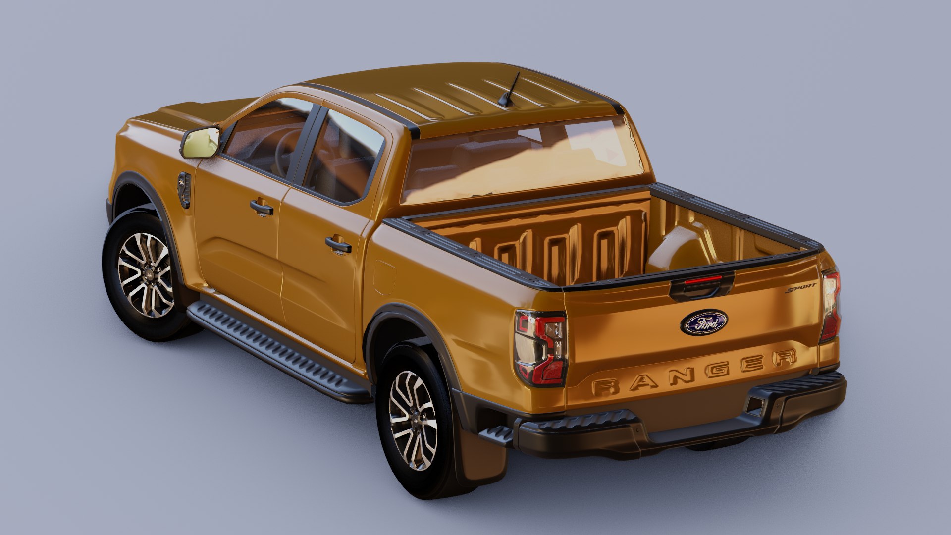 Ford Ranger Next Gen 2023 3D Model - TurboSquid 2311348