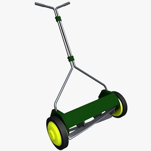 reel mower 3D
