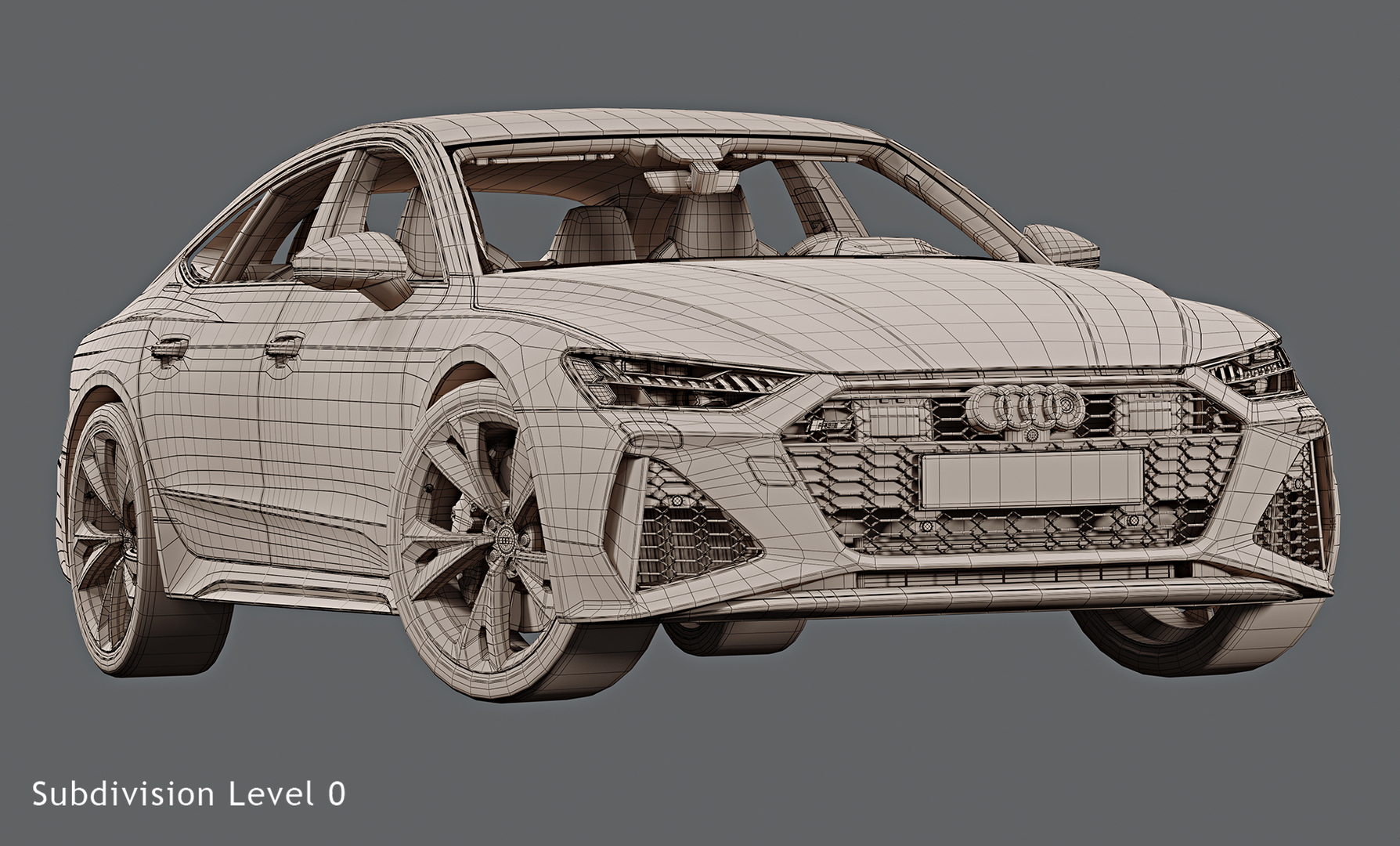 3D model 2020 audi rs7 sportback - TurboSquid 1549067