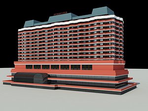 3ds max od president-hotel