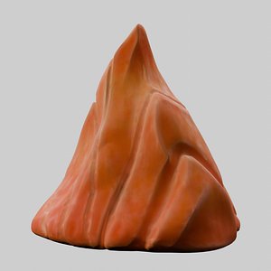3D Stylized mountain 1-2025 model