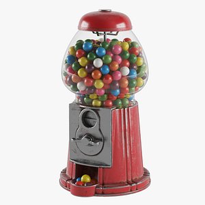 Gumball Machine Red