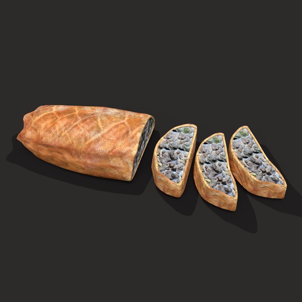 Stuffed Bread 3D