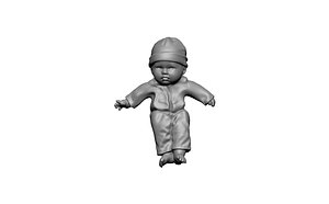 baby child doll model