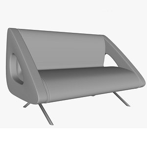halo arm sofa 3D model