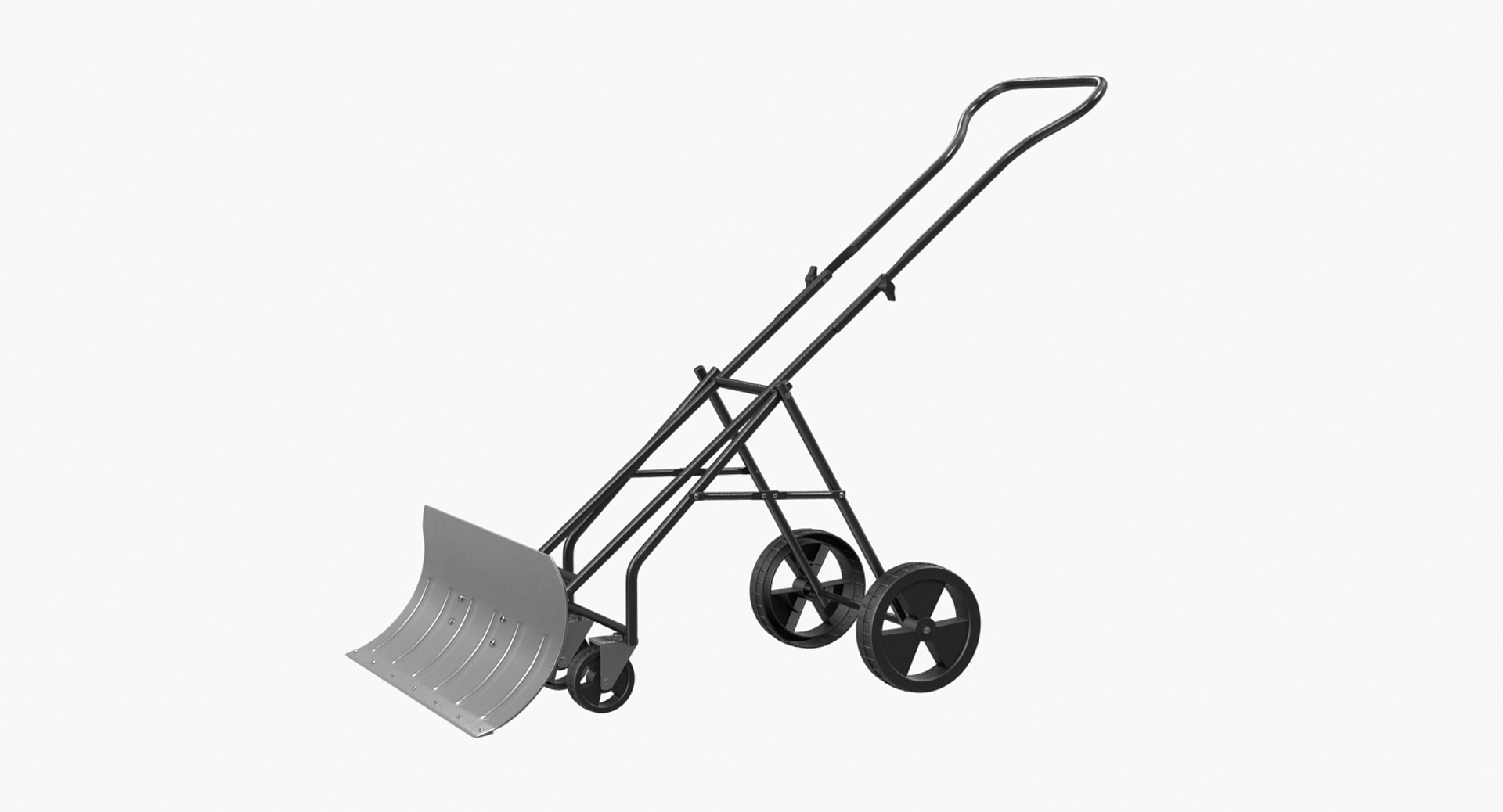 C4d Rolling Snow Shovel