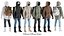 Men's Pants with Boots, Pullover, Coat, Gloves, Hat and Backpack 13