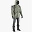 Men's Pants with Boots, Pullover, Coat, Gloves, Hat and Backpack 13