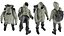 Men's Pants with Boots, Pullover, Coat, Gloves, Hat and Backpack 13