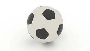 Soccer ball football 3D model