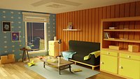 Living Room Environment Style