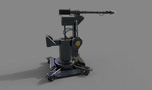 IRON MAN DUM-E ROBOT TONY STARK WITH RIG Low-poly 3D model 3D Model