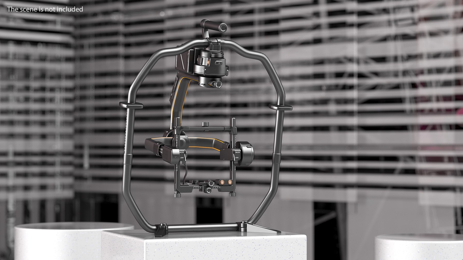 Handheld Camera Stabilizer 3D model preview