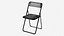Vihals folding chair red