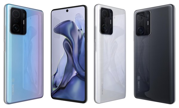 3D Xiaomi 11T All Colors model