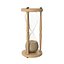 Reloj de arena de madera