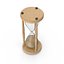 Reloj de arena de madera