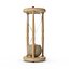 Reloj de arena de madera