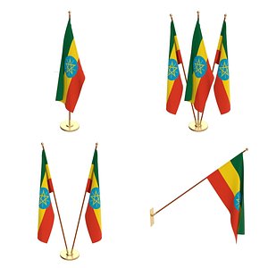 flag office cycles 3D model