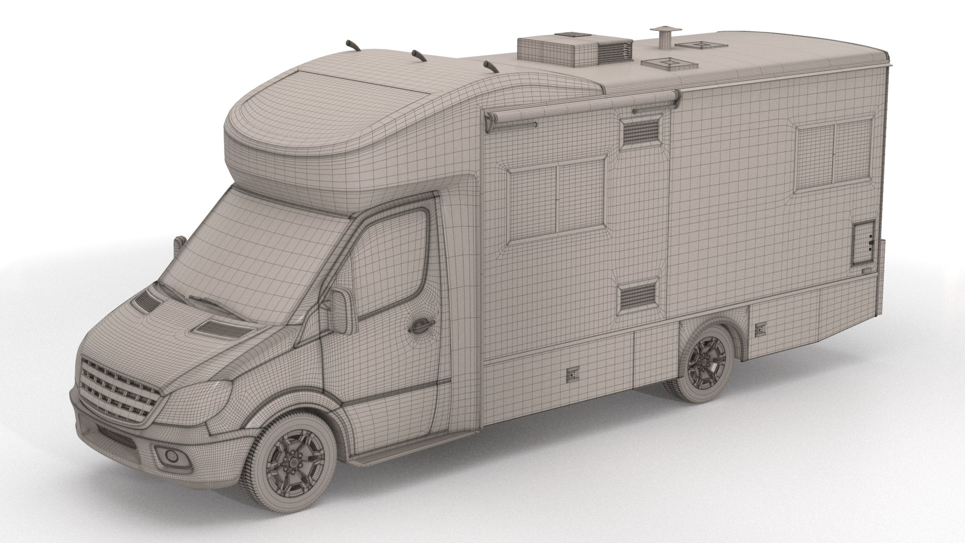 Generic Recreational Vehicle 02 Model - TurboSquid 2495931