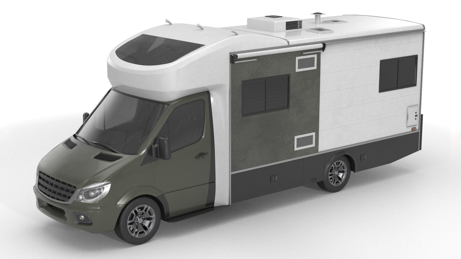 Generic Recreational Vehicle 02 Model - TurboSquid 2495931