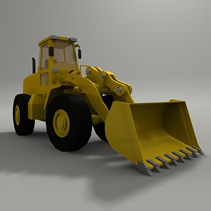 end loader 3d model